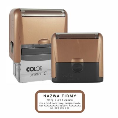 colop c 30 brązowy