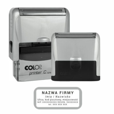 colop c 30 srebrny